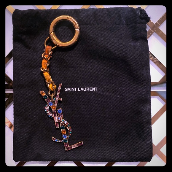 ysl keychain